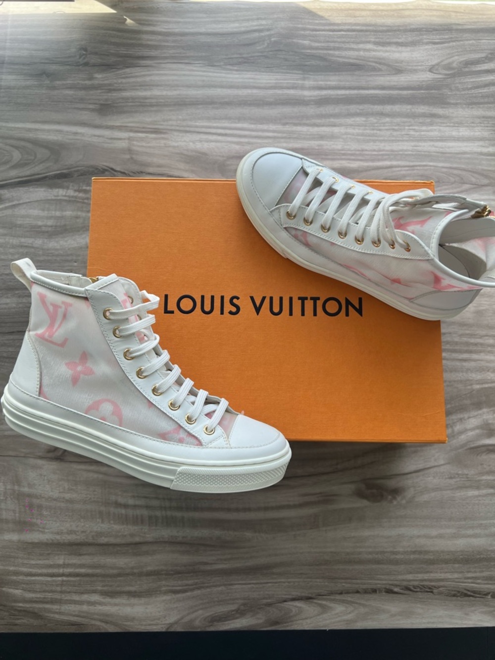 Louis Vuitton Stellar Monogram Sneaker Size 6 (EU 36.5) Womens